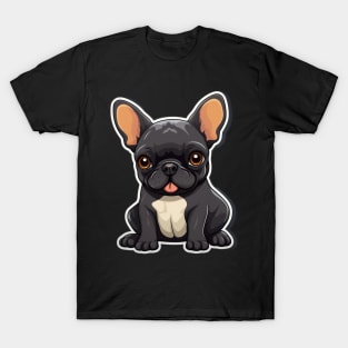 Cute French Bulldog Frenchie Dog Lover Funny T-Shirt